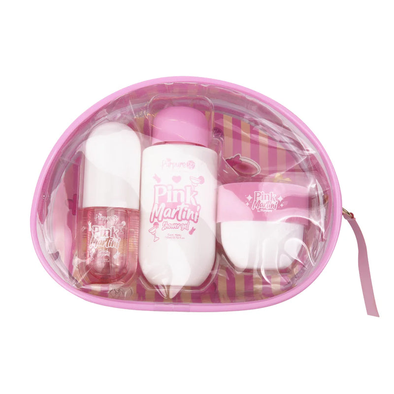 Kit Cartuchera Pink Martini Purpure